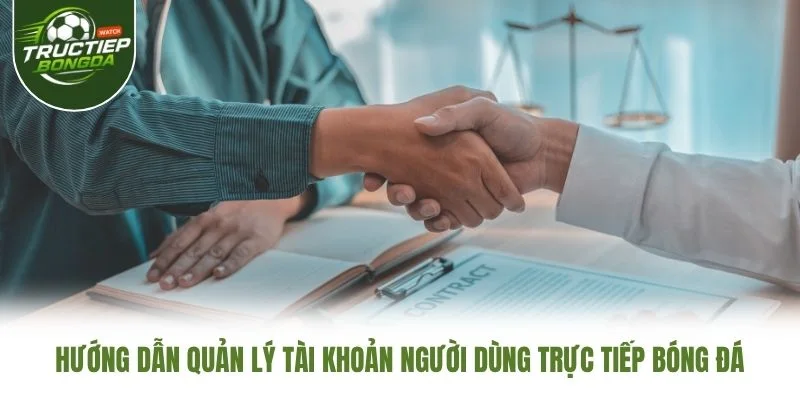 Hướng dẫn quản lý tài khoản người dùng Trực Tiếp Bóng Đá