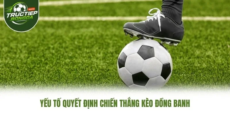 Yếu tố quyết định chiến thắng kèo đồng banh Yếu tố quyết định chiến thắng kèo đồng banh